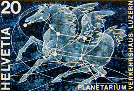 Pegasus und sein Sternbild
