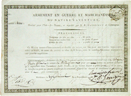 navire L'Aventure