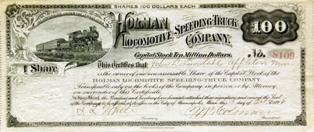 «Holman stock»