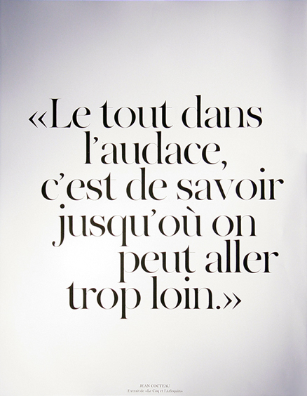 Jean Cocteau quotation